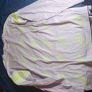 PINK long sleeve tee